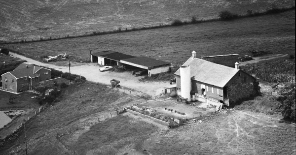 Vintage Aerial photo from 1975 in Adams County, PA