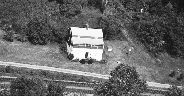 Vintage Aerial photo from 1993 in Goochland County, VA