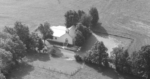 Vintage Aerial photo from 1987 in Monroe County, WV