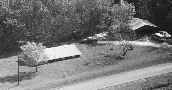 Vintage Aerial photo from 1986 in Boone County, MO