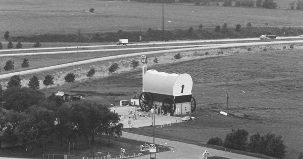 Vintage Aerial photo from 1980 in Seward County, NE