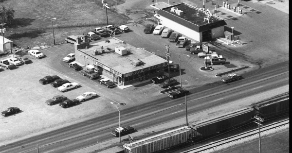 Vintage Aerial photo from 1984 in Scott County, MO