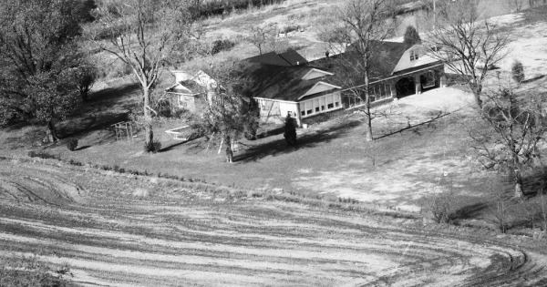 Vintage Aerial photo from 1984 in Pemiscot County, MO
