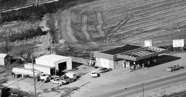 Vintage Aerial photo from 1984 in Pemiscot County, MO
