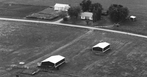 Vintage Aerial photo from 1981 in Livingston County, MO