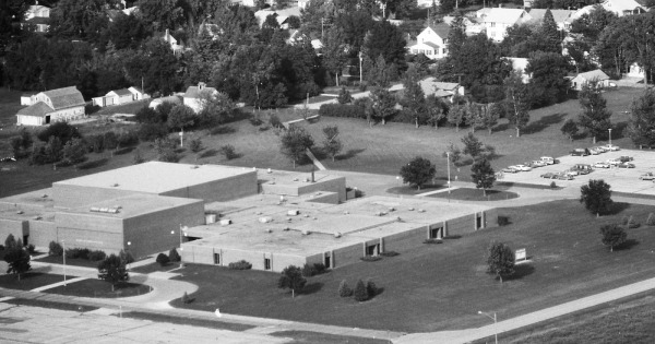 Vintage Aerial photo from 1988 in Calhoun County, IA