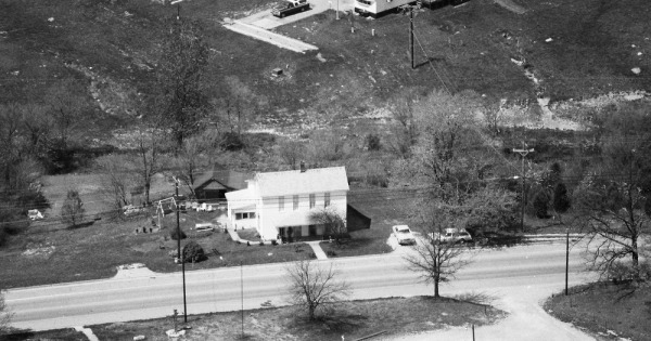 Vintage Aerial photo from 1985 in Oldham County, KY