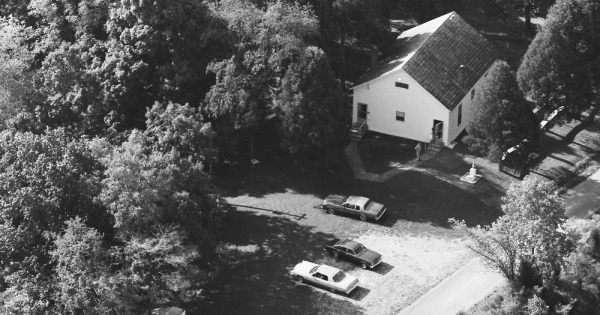 Vintage Aerial photo from 1980 in Scott County, KY