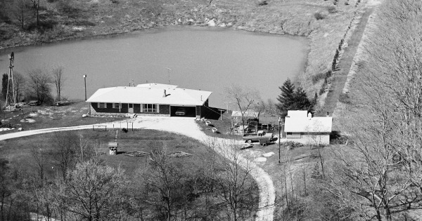 Vintage Aerial photo from 1981 in Porter County, IN