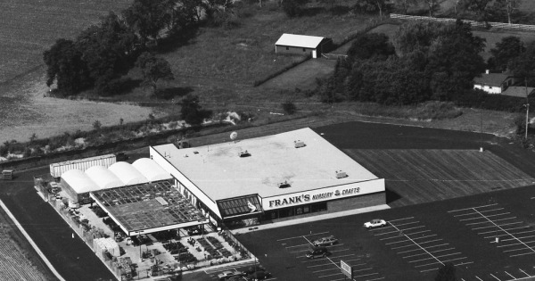 Vintage Aerial photo from 1993 in Wood County, OH