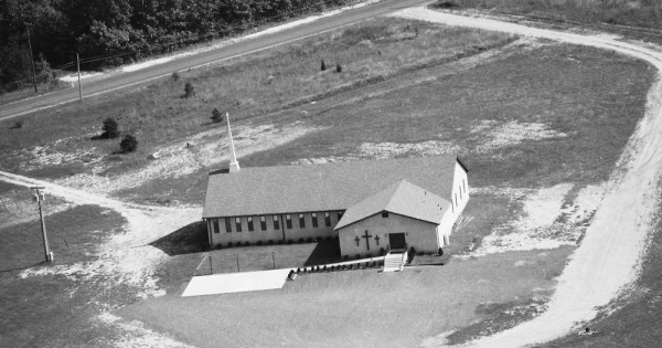 Vintage Aerial photo from 1986 in Atlantic County, NJ