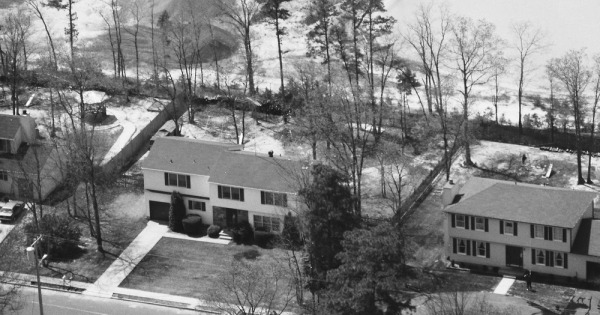 Vintage Aerial photo from 1988 in Cape May County, NJ