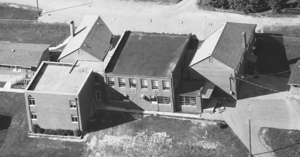 Vintage Aerial photo from 1987 in Mercer County, WV