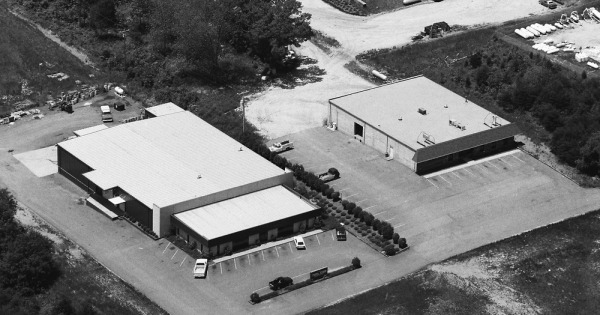 Vintage Aerial photo from 1984 in Anderson County, SC