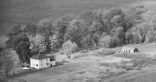 Vintage Aerial photo from 1979 in Wood County, WI