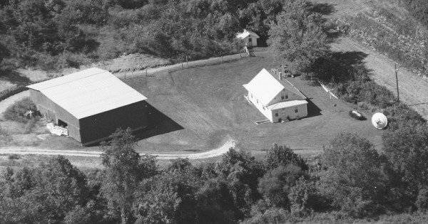 Vintage Aerial photo from 2000 in Morgan County, KY