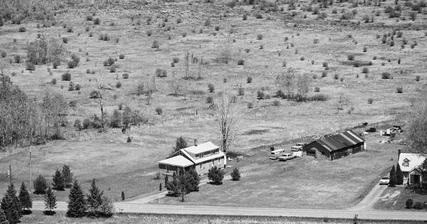 Vintage Aerial photo from 1979 in Somerset County, PA