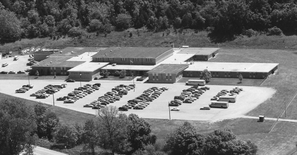 Vintage Aerial photo from 1987 in Gasconade County, MO