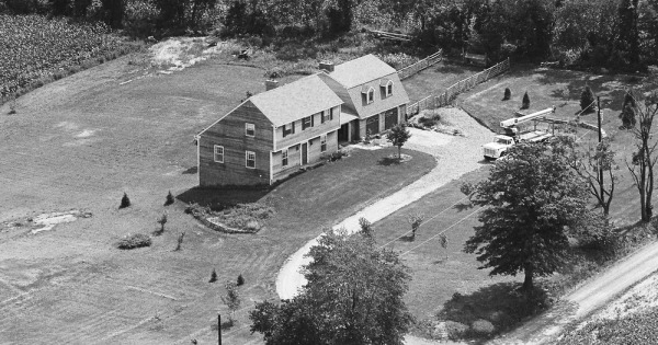 Vintage Aerial photo from -1986 in Lehigh County, PA