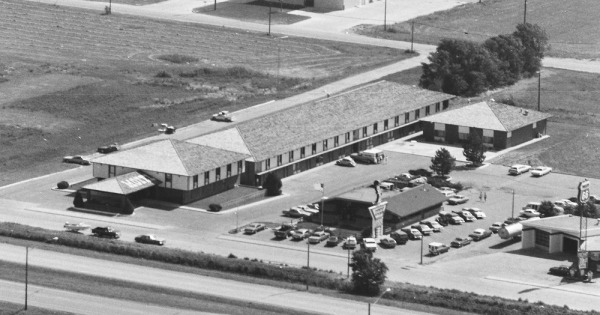 Vintage Aerial photo from 1984 in Buffalo County, NE