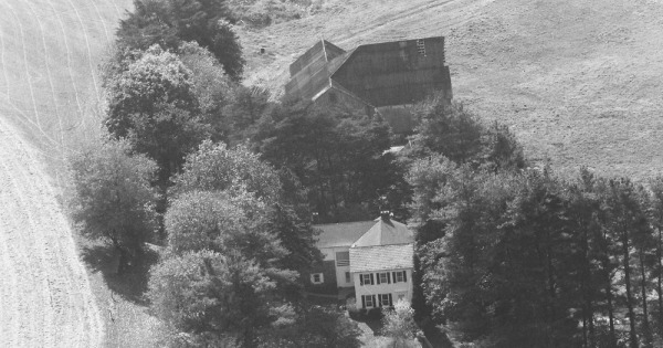 Vintage Aerial photo from 1987 in York County, PA