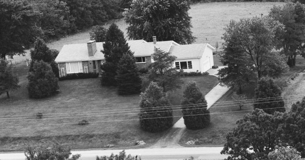 Vintage Aerial photo from 1985 in Franklin County, MO