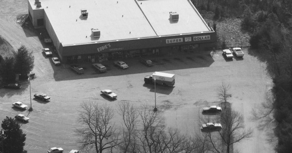 Vintage Aerial photo from 1985 in Pittsylvania County, VA