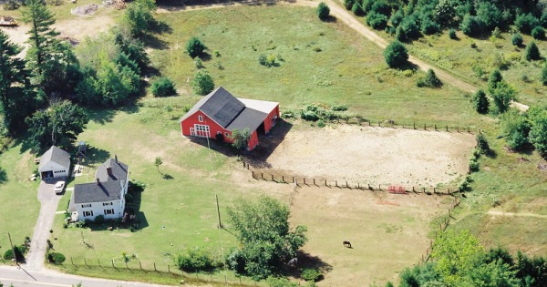 Vintage Aerial photo from 1999 in Hampden County, MA