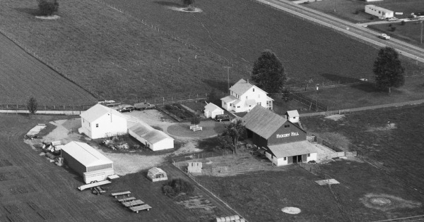 Vintage Aerial photo from 1995 in Kent County, DE