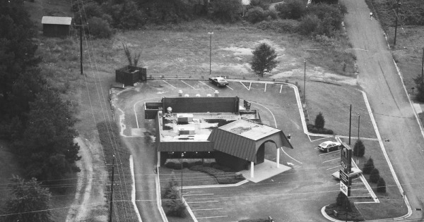 Vintage Aerial photo from 1986 in Carroll County, GA