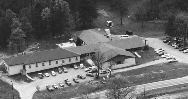 Vintage Aerial photo from 1991 in Dade County, GA