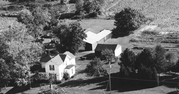 Vintage Aerial photo from 1984 in Monroe County, NY