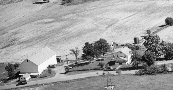 Vintage Aerial photo from 1979 in Tuscarawas County, OH