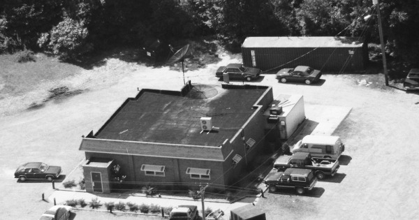 Vintage Aerial photo from 1988 in Burlington County, NJ