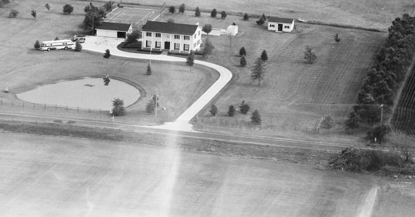 Vintage Aerial photo from 1980 in Will County, IL