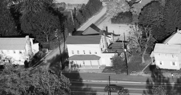 Vintage Aerial photo from 1988 in Lycoming County, PA