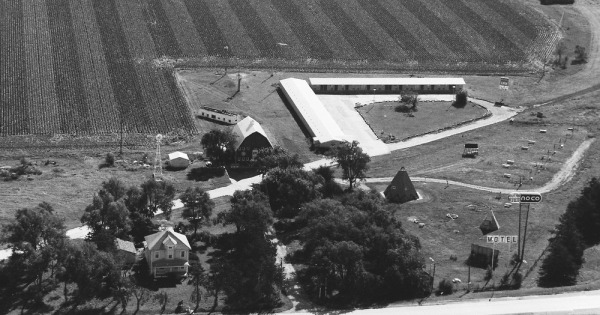 Vintage Aerial photo from 1993 in Seward County, NE