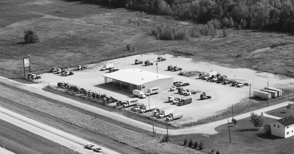 Vintage Aerial photo from 1978 in Licking County, OH