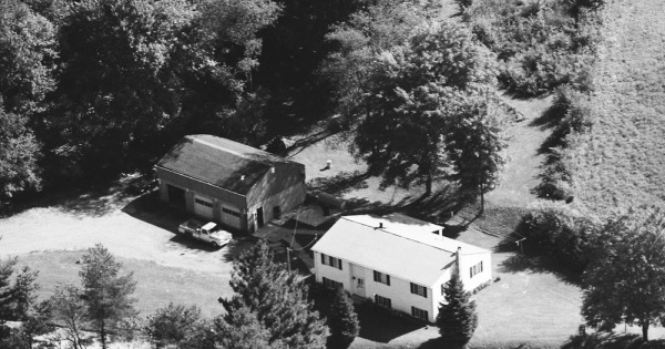 Vintage Aerial photo from 1987 in Butler County, PA