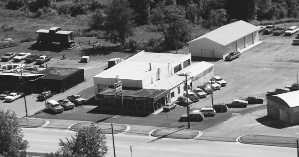 Vintage Aerial photo from 1978 in Hillsdale County, MI