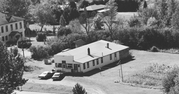 Vintage Aerial photo from 1982 in Pine County, MN