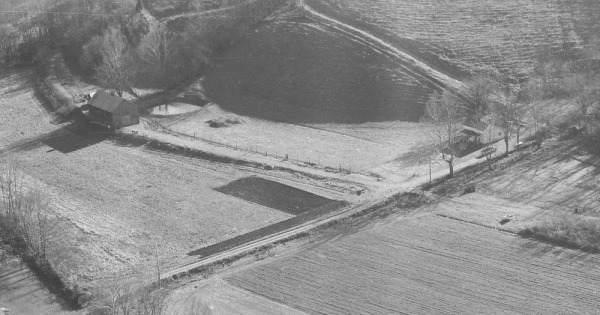 Vintage Aerial photo from 1980 in Madison County, KY