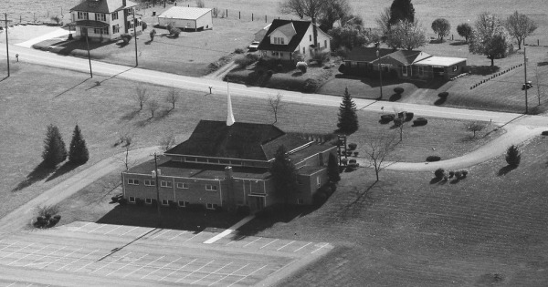 Vintage Aerial photo from 1985 in York County, PA