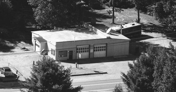 Vintage Aerial photo from 1986 in Cheshire County, NH