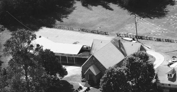 Vintage Aerial photo from 1991 in McDowell County, NC