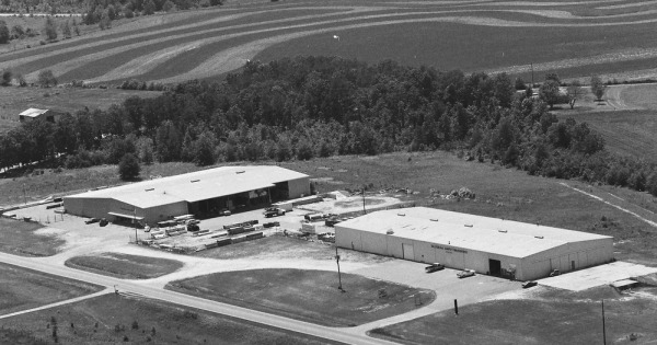 Vintage Aerial photo from 1984 in Anderson County, SC