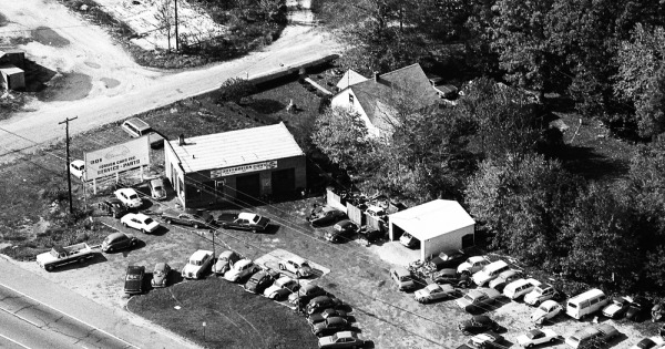 Vintage Aerial photo from -1986 in Charles County, MD