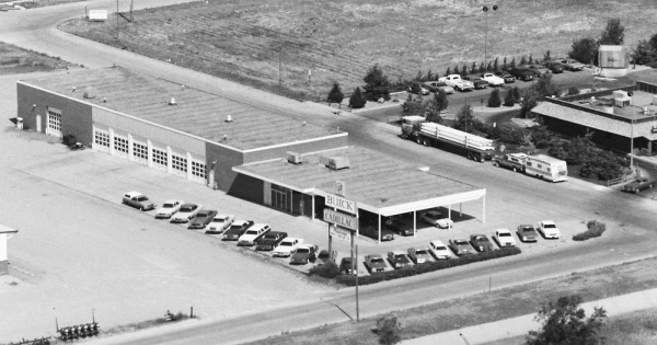 Vintage Aerial photo from 1984 in Buffalo County, NE