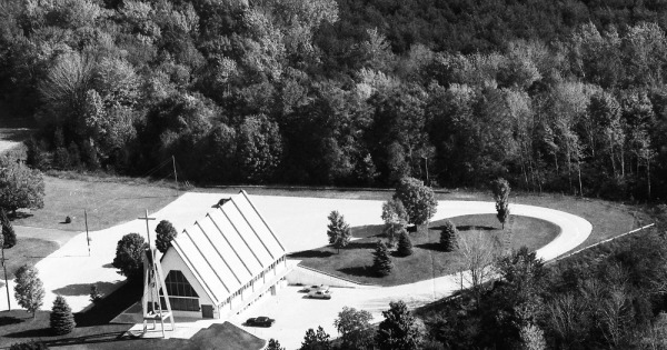Vintage Aerial photo from 1983 in Manistee County, MI