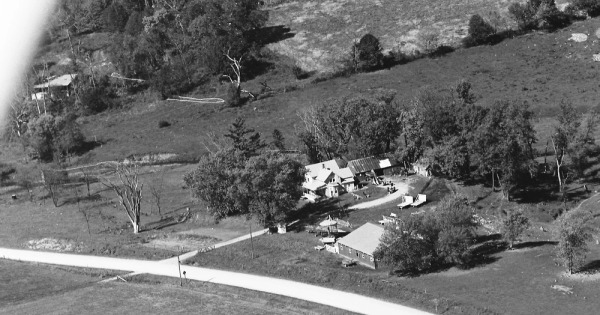 Vintage Aerial photo from 1975 in Fayette County, IA